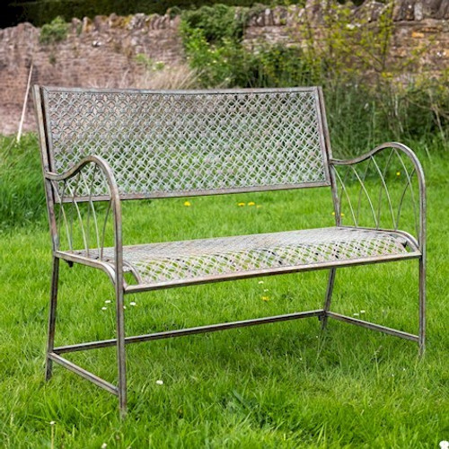 Marlboro Metal Garden Bench