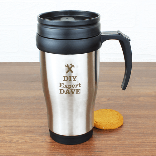 Personalised Man at Work Travel Mug - Discontinued