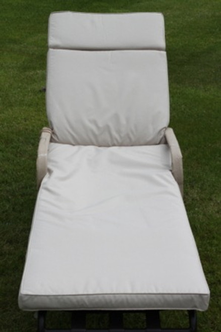 Cushion for Garden Lounger Chair in Cream - Discontinued