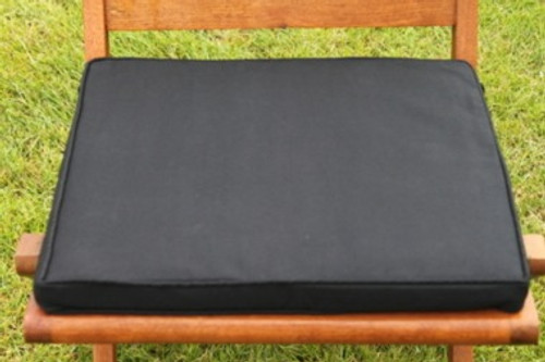 Folding Chair Seat Pad in Black - Discontinued