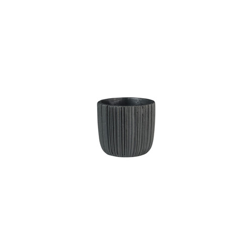 Vogue Black Linear Pot (H7cm x Dia7cm)