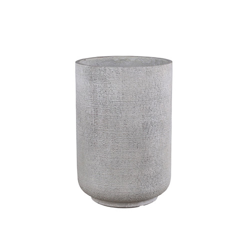 Cream Textured Elemental Hortus Vase (40cm x 27cm)