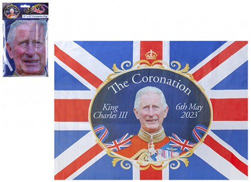 Coronation Flag (85cm x 60cm)