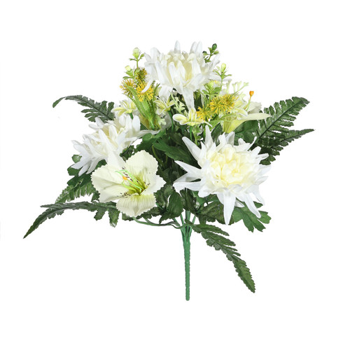 Pembroke Rose Alstro Mixed Cream Bunch