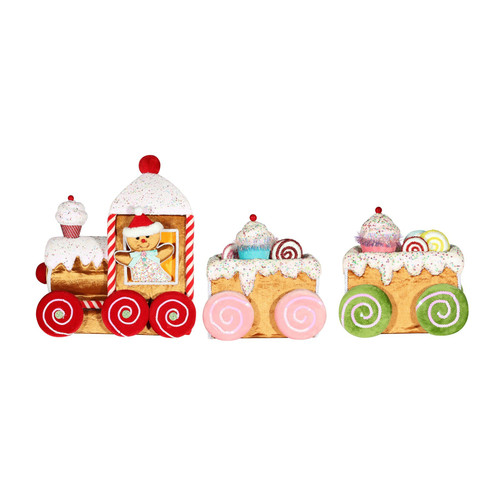 Candyland Train with Carriages (L82cm)