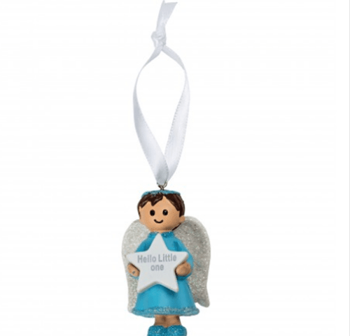 Blue  Angel Blanks Christmas Decoration 