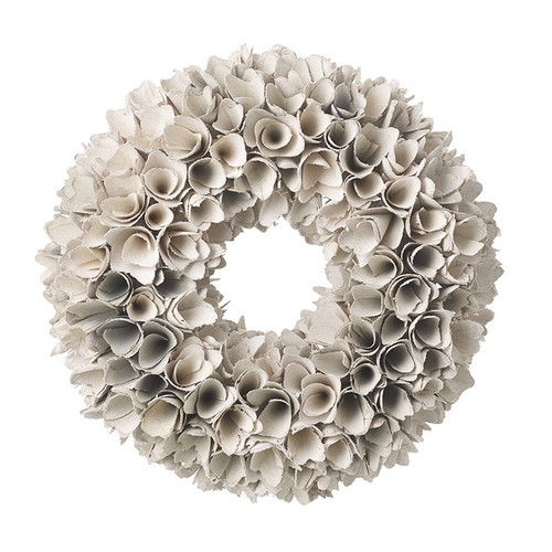Cream Cones Wreath (32cm)