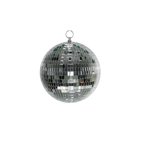 Silver Disco Bauble (20cm)