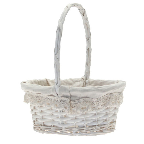 Oval Victoria Basket with Handle