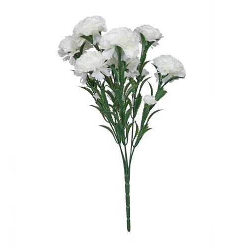 Essential White Carnation Bunch
