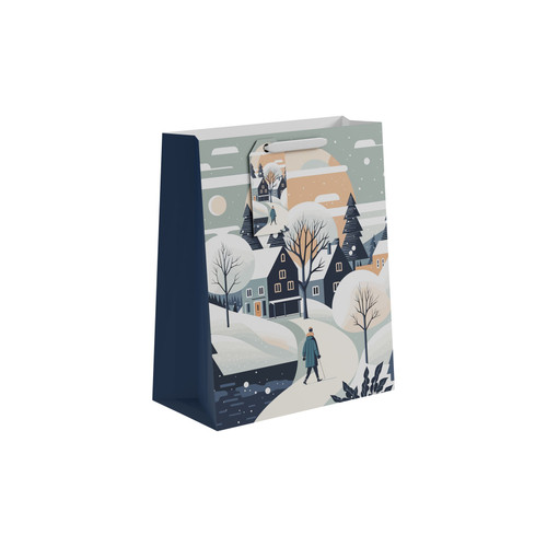 Snowy Walk Gift Bag (Large) 