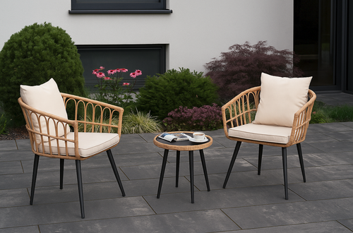 3 Piece Contemporary Coffee Set
