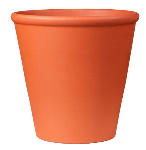 Natural Terracotta Rose Pot (12 x 12.4cm)