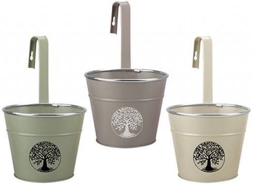 Tree Of Life Round Wall Planter (Assorted)