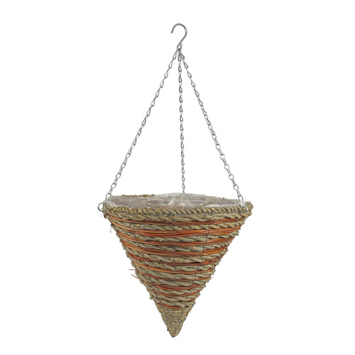 Round Cone Kettlewell Hanging Basket (14 inch)