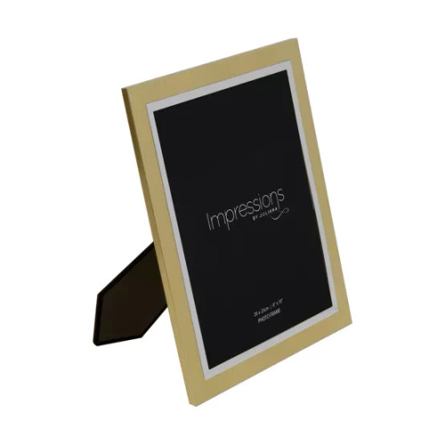Brushed Gold Finish Photo Frame (8 inch x 10 inch) Brushed Gold Finish Photo Frame (8 inch x 10 inch)