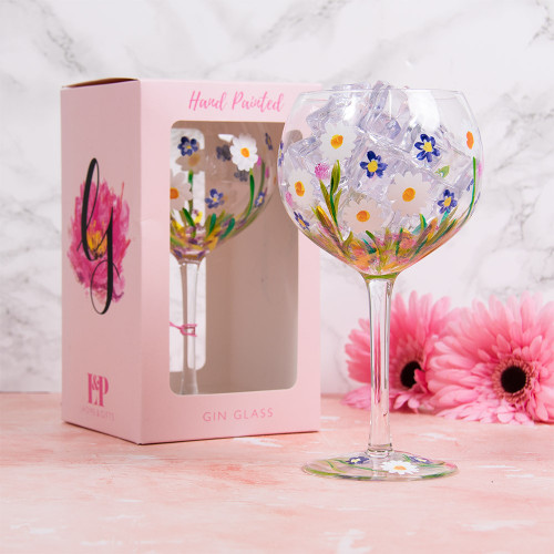 Dainty Daisies Gin Glass Dainty Daisies Gin Glass