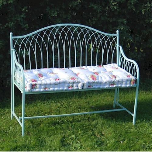 Pale Blue Hampton Bench