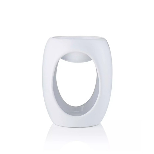 Ava May Small Wax Burner - White Ava May Small Wax Burner - White