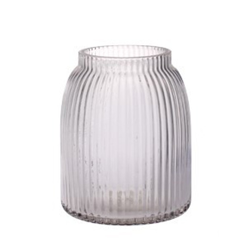 Clear Scarlett Domed Hand Tie Glass Vase (16.5cm)