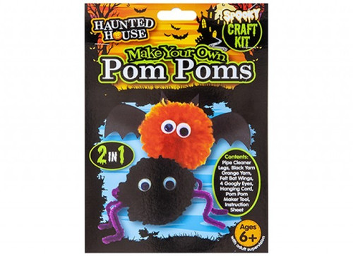 Make Your Own Spooky Pom Pom Kit Make Your Own Spooky Pom Pom Kit