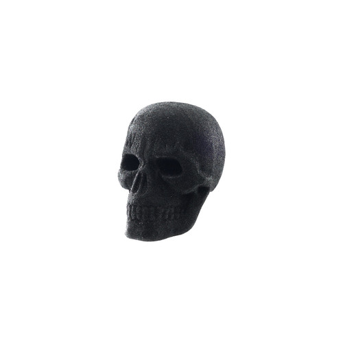 Black Glitter Skull (16cm) Black Glitter Skull (16cm)