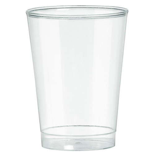 Pack of 72 Clear Plastic Tumblers (295ml)