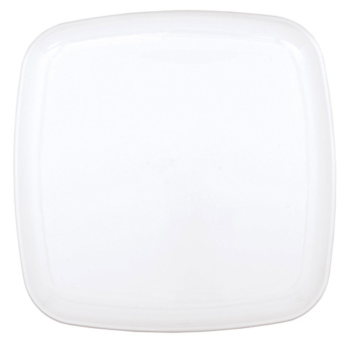 Square White Platters 