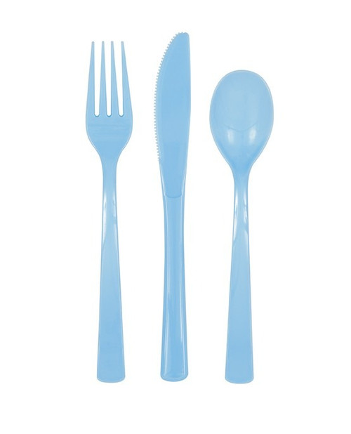 Blue Assorted Cutlery
