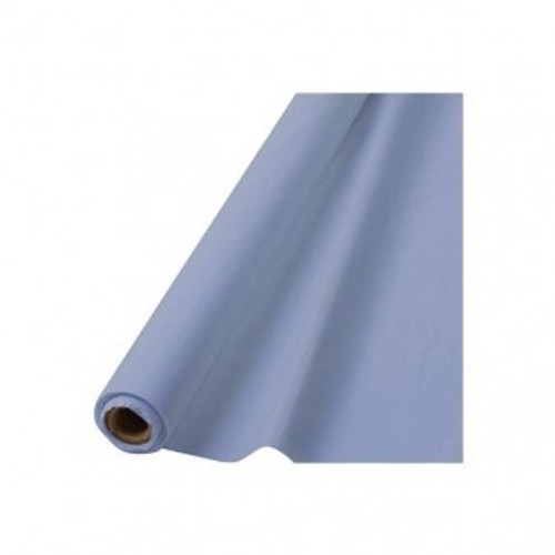 Pastel Blue Solid Table Rolls 1m x 30.5m