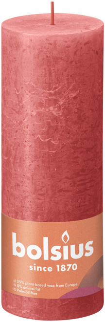 Blossom Pink Bolsius Rustic Shine Pillar Candle (190 x 68mm) Blossom Pink Bolsius Rustic Shine Pillar Candle (190 x 68mm)