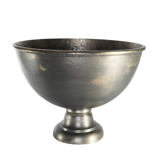 Antique Silver Poseidon Champagne Bowl (35x46cm)