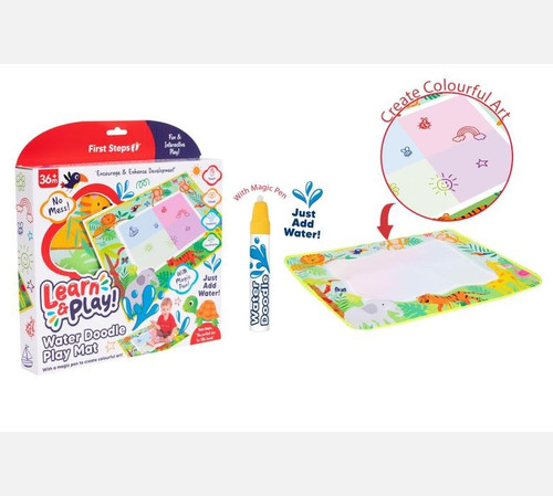 Colourful Water Doodle Mat Colourful Water Doodle Mat