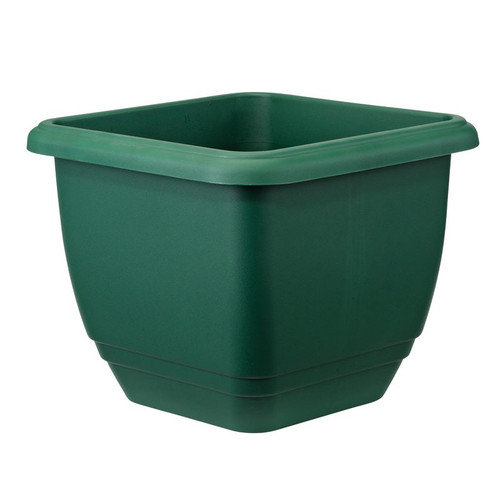 Stewart 40cm Balconniere Square Planter - Green