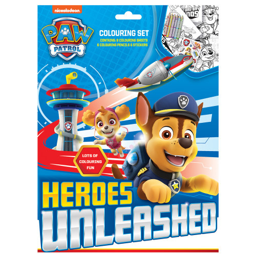 Paw Patrol Colouring Set Paw Patrol Colouring Set