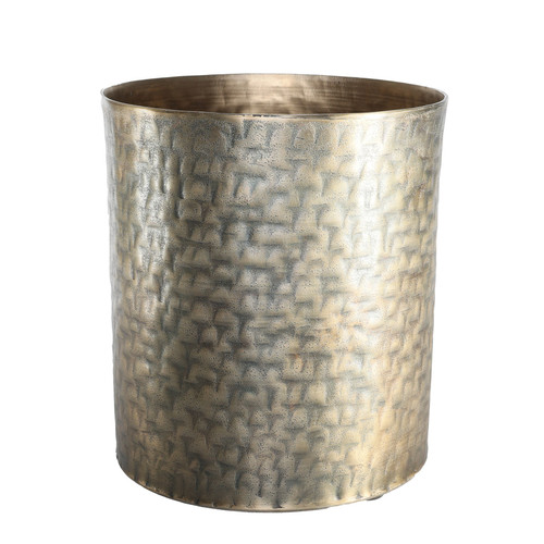 Apollo Cylinder Antique Gold Pot (28cm) Apollo Cylinder Antique Gold Pot (28cm)