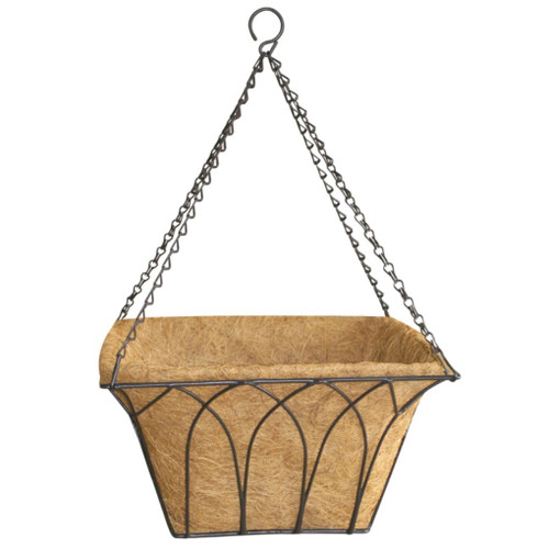 Square Lotus Hanging Basket (35cm)