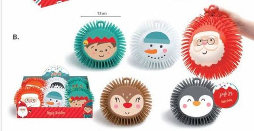 Christmas Jiggly Ball Assortment (Assorted Designs)