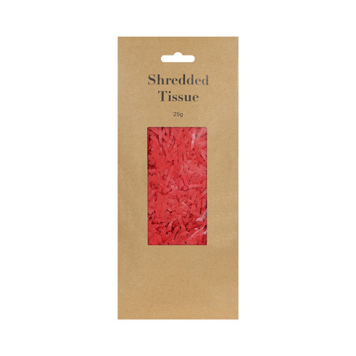 Red Shredded Tissue 25g