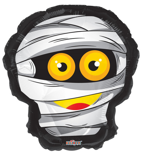 Halloween Mummy Head  Shape Balloon (18 Inch) Halloween Mummy Head  Shape Balloon (18 Inch)