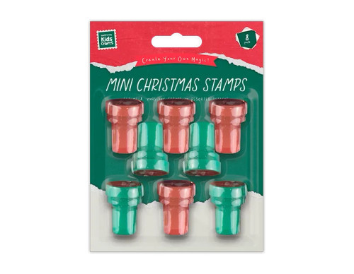 Mini Christmas Stamps (Pack of 8)
