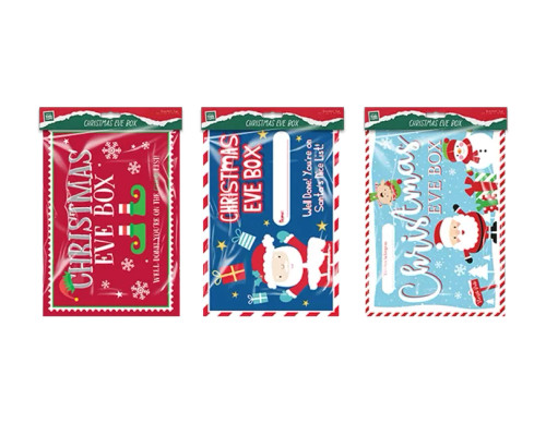 Festive Christmas Eve Box (Assorted Designs)
