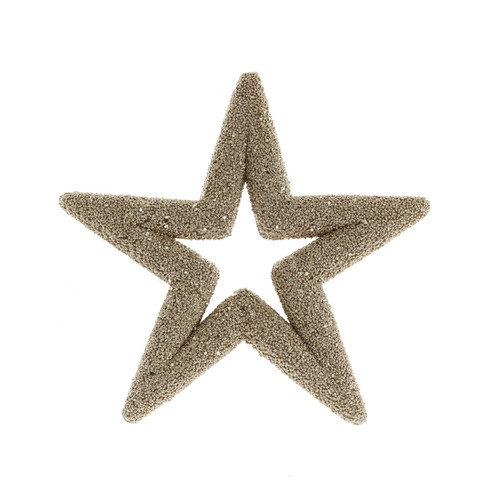 Gold Star Hanging Decoration (35cm)