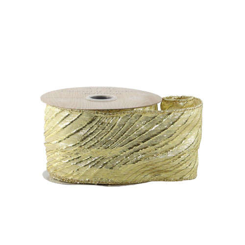 Gold Wave Ribbon (63mm)