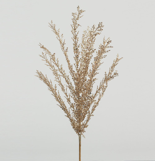 Glitter Mini Leaf Bush Pink (60cm)