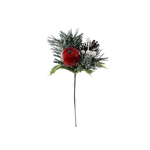 Red Apple & White Berry Pick (22cm)