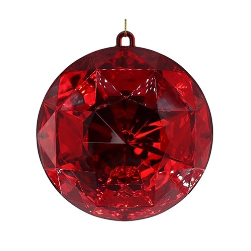 Red Diamond Hanging Decoration (16cm)