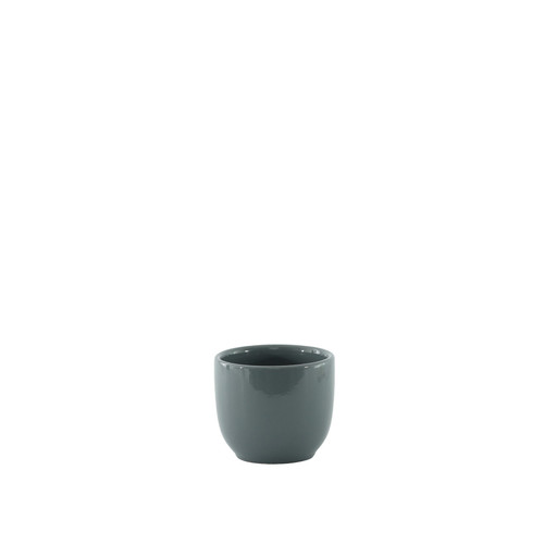 Glossy Grey Hortus Cairo Pot (8x7cm)