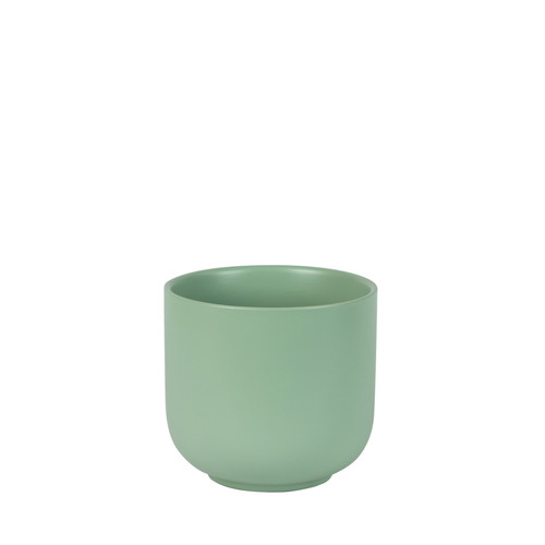 Hortus Havana Matt Sage Ceramic Pot (13cm)