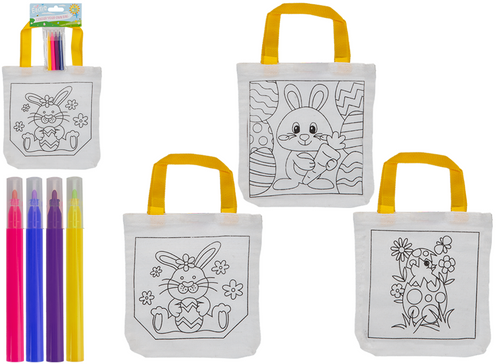 DIY Easter Bag With 4 Pens (Assorted) 